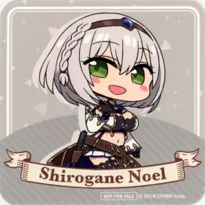 Mug, Hot Water Only, Shirogin Noel Sd Coaster Virtual Youtuber Hololive Fantasy