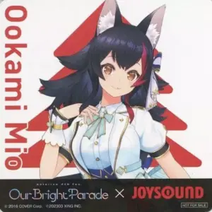 Coaster Ogami Mio Original Virtual Youtuber Hololive 4Th Fes. Our Bright Parade
