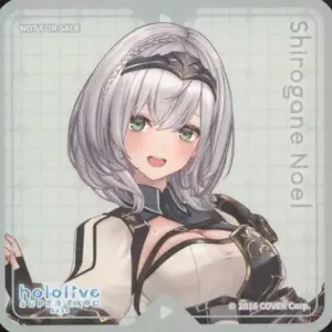 Coaster Shirogin Noel Random Virtual Youtuber Hololive Super Expo 2023 Drink Men