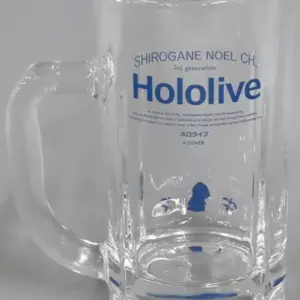 Glass: Matching Mug With The Leader Virtual Youtuber Hololive Shirogin Noel Birt
