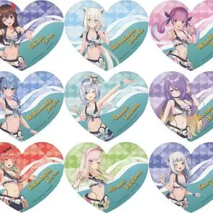 Coasters Set Of 9 Types Virtual Youtuber Hololive Summer 2023 In Marui Specializ