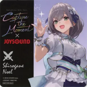 Coaster Shirogin Noel Normal Original Virtual Youtuber Hololive 5Th Fes. Capture