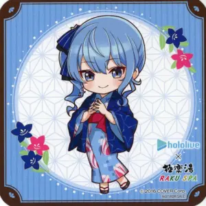 Coaster Hoshigai Suisei Mini Character Ver. Original Virtual Youtuber Hololive G