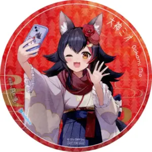 Coaster Ogami Mio, Original Coaster, Virtual Youtuber, Hololive, Irohanihohetto,