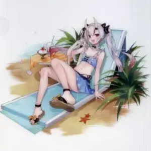Clear File Single Hyakki Ayame Summer A4 Virtual Youtuber Hololive Azur Lane C97