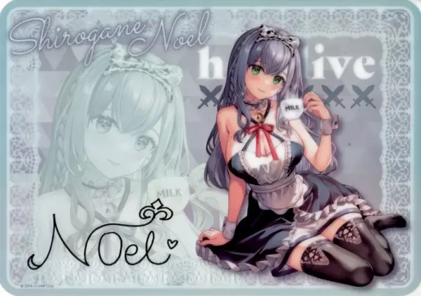 Desk Mat, Silver Noel, Visual Virtual Youtuber, Hololive Lottery, Ripito Mat Awa