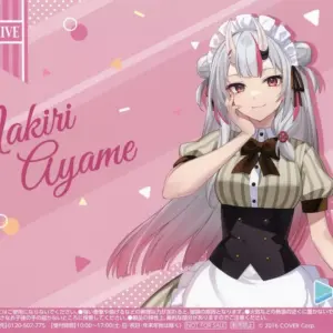 Stationery Hyakki Ayame Original B5 Multi-Sheet Virtual Youtuber Hololive Meiji