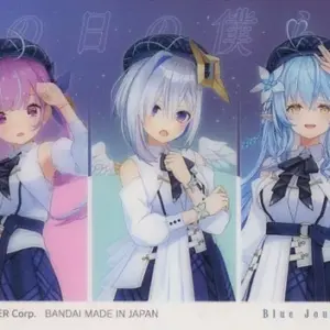 Anime Trading Card/Hololive Blue Journey Dawn Song Aurora Clear Card 30 Minato A
