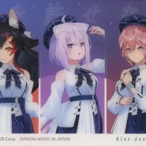 Anime Trading Card/Hololive Blue Journey Dawn Song Aurora Clear Card 31 Ogami Mi