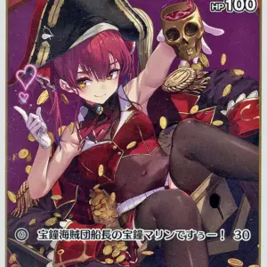 Hololive Official Card Game/P/Red/1St Album Ahoy You All Pirates Hbp02-028 P Hok
