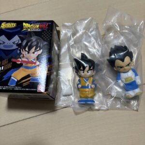 Dragon Ball Dynama Softitz Goku Vegeta Set F/S-M503 from japan Rare  Good condit