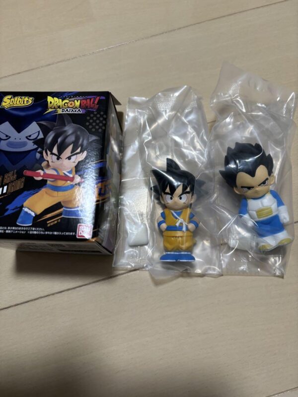 Dragon Ball Dynama Softitz Goku Vegeta Set F/S-M503 from japan Rare  Good condit