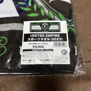 New Japan Pro Wrestling United Empire Sports Towel 2023 F/S-M503 from japan Rare