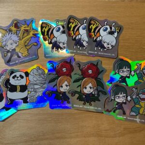 Jujutsu Kaisen Godzilla Sticker Set F/S-M503 from japan Rare  Good condition