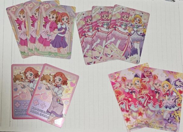 Wandaful Precure Sparkling Card Gummy Komugi Iroha Wonderful Friendly F/S-M501 f