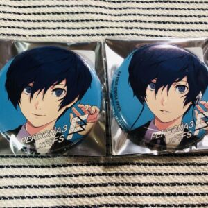Persona 3 Fifs Can Badge Main Character Normal Secret F/S-M501 from japan Rare