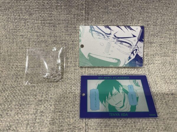 Heroaka Slide Acrylic Keychain Collection Tenya Iida F/S-M501 from japan Rare  G