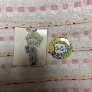 Jujutsu Kaisen 100 Yen Collaboration Acrylic Key Chain Can Badge Nanami Set F/S-