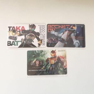 Kamen Rider Transformation Sound Card Ooo Fourze Gaim F/S-M501 from japan Rare
