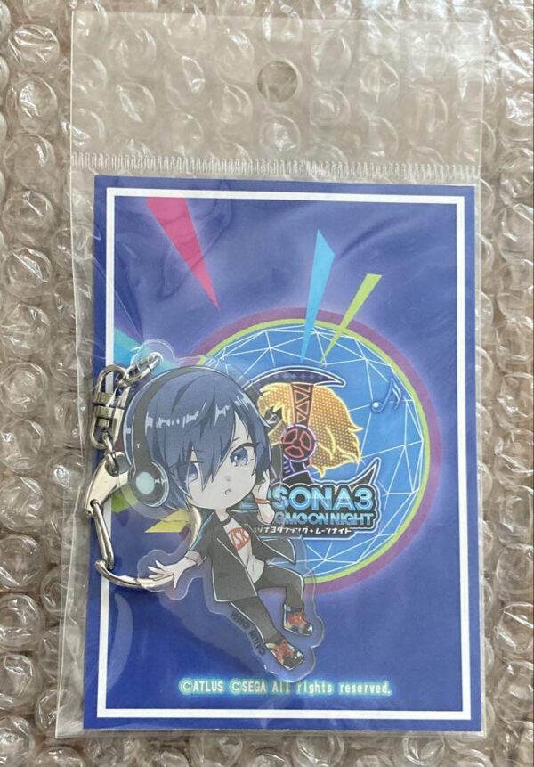 Persona 3 Dancing Moon Knight Deformed Acrylic Keychain Main Character F/S-M501