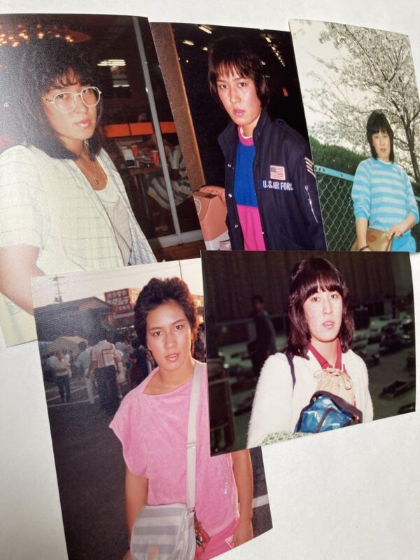 Women'S Professional Wrestling Raw Photo Jaguar Yokota 5-Piece Set F/S-M501 from