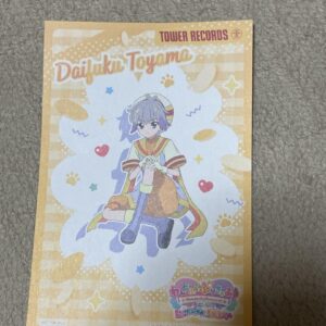 Wandaful Precure Tower Records Cafe Daifuku F/S-M501 from japan Rare  Good condi