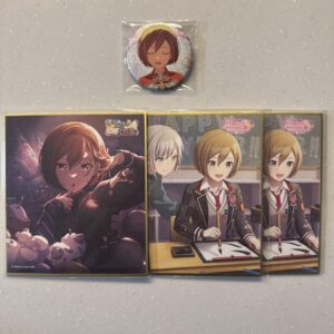 Proseca Meiko Glitter Can Badge F/S-M501 from japan Rare  Good condition