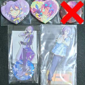 Proseca Haruka Can Badge Mini Colored Paper World Jewelry Box Lucky Lottery F/S-