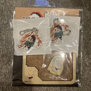 Demon Slayer: Kimetsu No Yaiba Dot Series Acrylic Charm Tanjiro Kamado F/S-M501