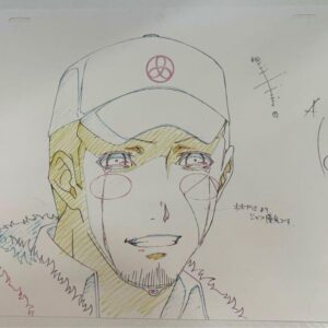 Persona 3 Movie Blu-Ray Bonus Original Art Junpei Iori F/S-M501 from japan Rare