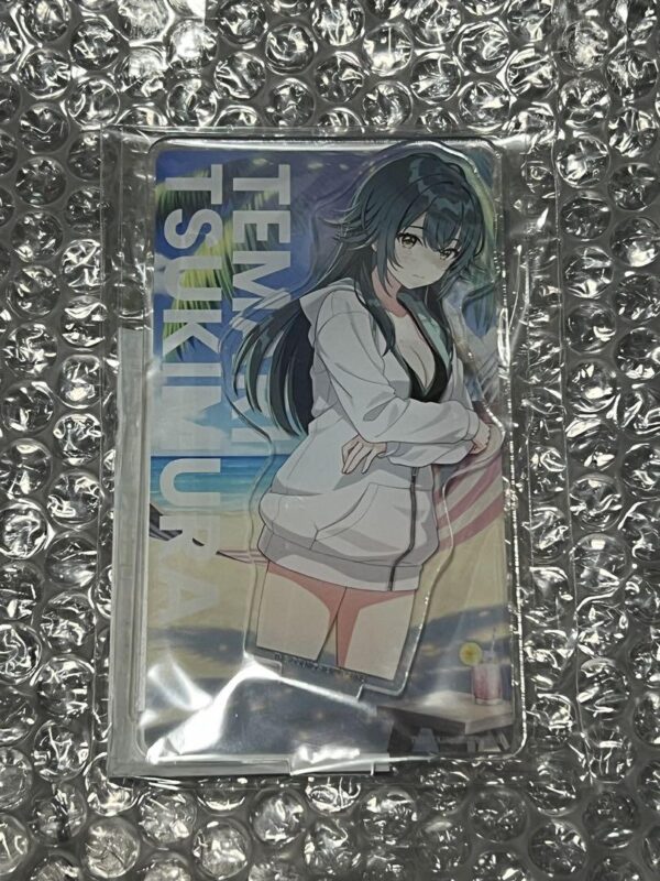 Gakuen Idolmaster Temari Tsukimura 2 Layer Acrylic Stand Kimi To Semi Blue