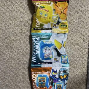 Kamen Rider Gav Gochizo Set 01 Crunchy Chips Fuwa Maro F/S-M501 from japan Rare