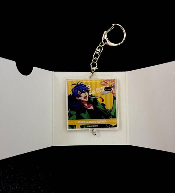 Arisugawa Teito 7Th Anniversary Trading Acrylic Charm F/S-M501 from japan Rare