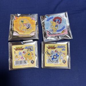 Digimon Agumon Yagami Taichi Secret 4-Piece Set F/S-M503 from japan Rare  Good c