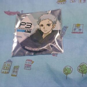 Persona 3 Reload Akihiko Sanada Village Vanguard Can Badge F/S-M501 from japan R