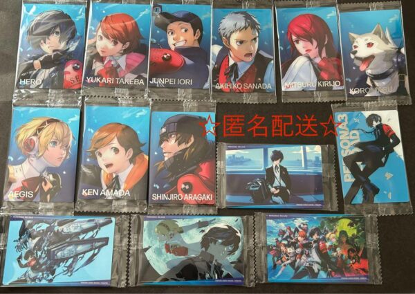 Persona 3 Reload Wafer 14 Types F/S-M501 from japan Rare  Good condition