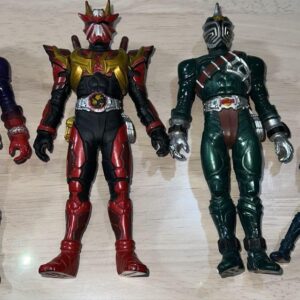 Kamen Rider Hibiki 4 Figures Soft Bibliography F/S-M503 from japan Rare  Good co