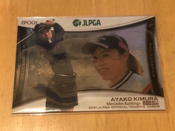Ayako Kimura 21 Epoch Jlpga Holographic Insert F/S-M501 from japan Rare  Good co