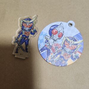 Graph Art Kamen Rider Gaim 2 Types Set F/S-M501 from japan Rare  Good condition