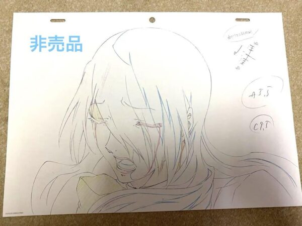 Persona 3 Movie Blu-Ray Bonus Original Art Mitsuru Kirijo F/S-M501 from japan Ra