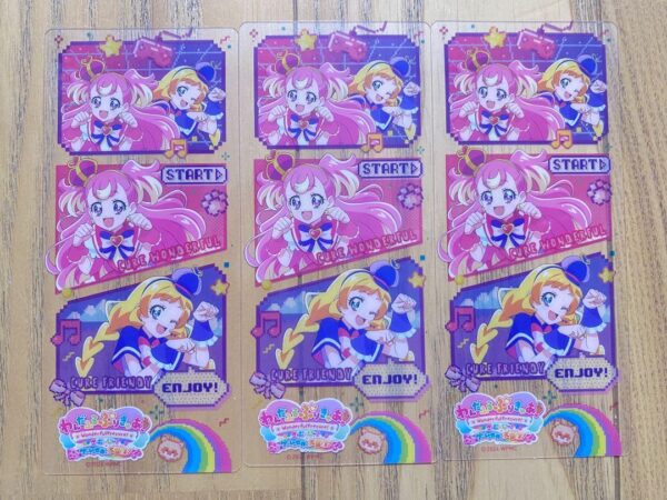 Wonderful Precure Movie Bonus Clear Card F/S-M501 from japan Rare  Good conditio