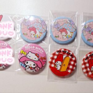 Can Be Sold Individually My Melody 50Th Anniversary Badge F/S-M503 from japan Ra