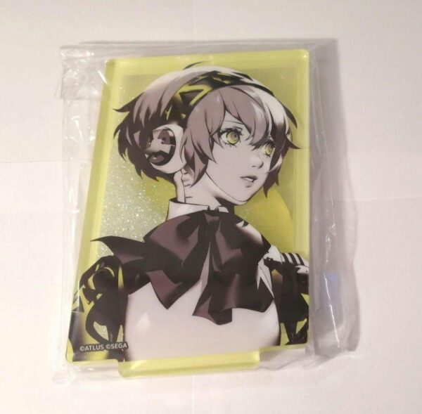 Persona 3 Aigis Prism Acrylic Stand F/S-M501 from japan Rare  Good condition