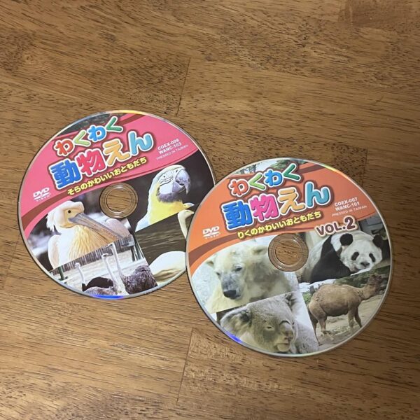 Exciting Animal Entry Dvd 2-Disc Set Zoo F/S-M501 from japan Rare  Good conditio