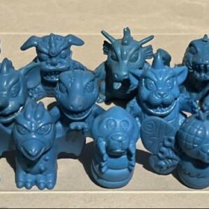 Godzilla Monster Army Part 1 Full Comp Blue Only F/S-M503 from japan Rare  Good