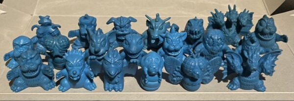 Godzilla Monster Army Part 1 Full Comp Blue Only F/S-M503 from japan Rare  Good
