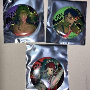 Persona 3 Nanja Can Badge Strega F/S-M501 from japan Rare  Good condition