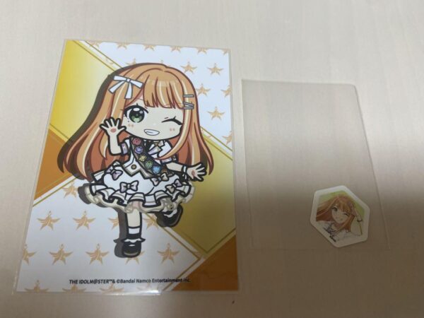 Gakuen Idolmaster Seika Shiun Bromide Flake Sticker
