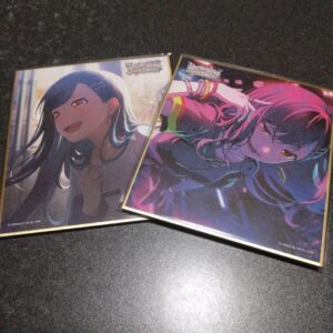 Proseca An Shiraishi Colored Paper 2-Piece Set F/S-M501 from japan Rare  Good co