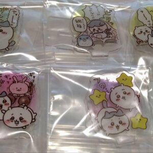 Chiikawa Acrylic Stand 5-Type Hachiware Set